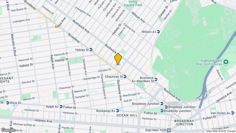 970 Decatur St Map and Location Details