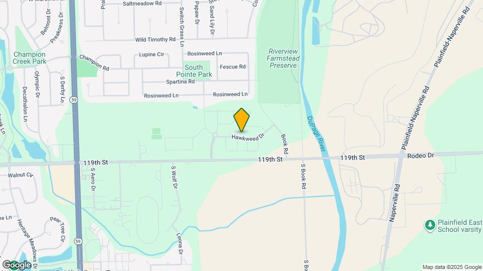 5922 Hawkweed Dr Map and Location Details