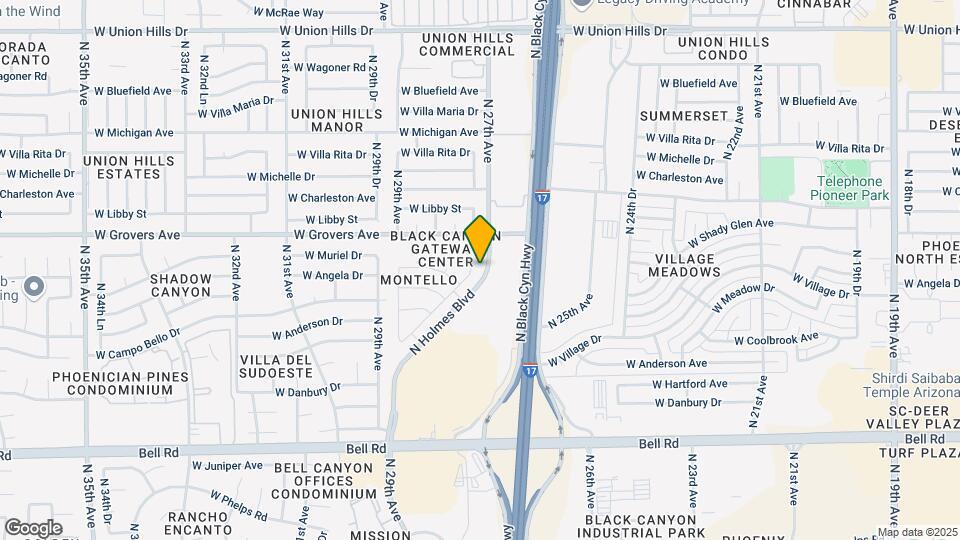 17627 N 28th Ave Map and Location Details