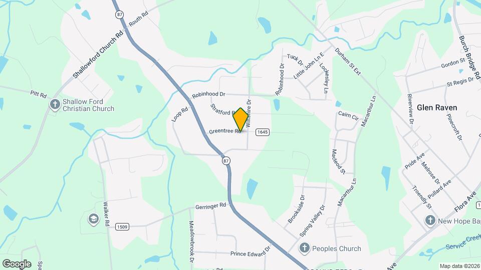 1812 Greentree Rd Map and Location Details