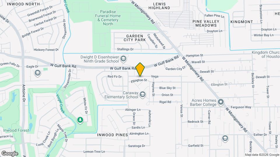 3315 Vega Map and Location Details