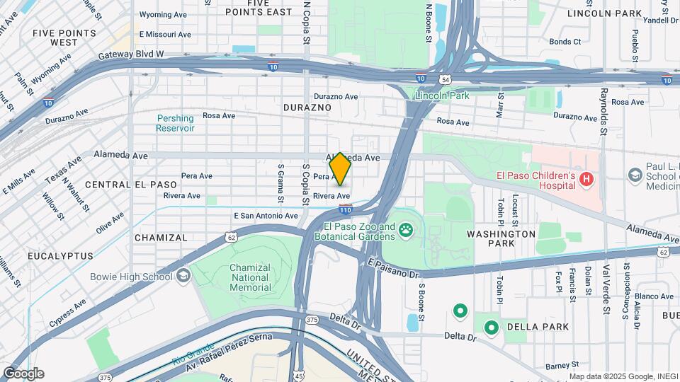 3715 Rivera Ave Mapa y Detalles de la Ubicación