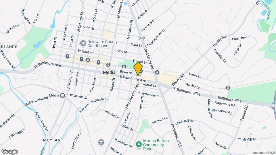 397 E Baltimore Ave Mapa y Detalles de la Ubicación