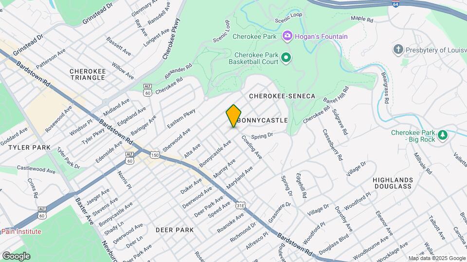 2159 BonnyCastle Ave Map and Location Details