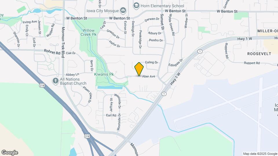 1601 Aber Ave Map and Location Details