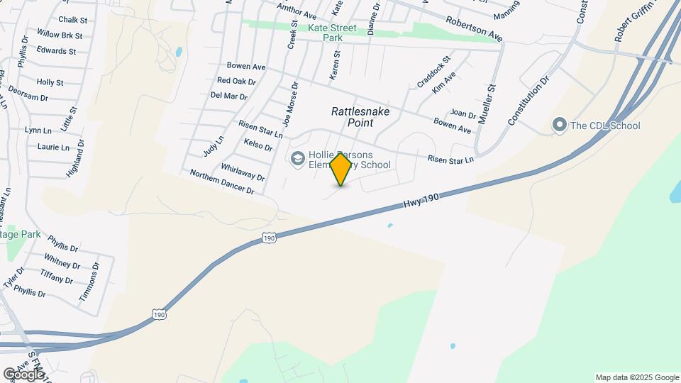 1529 Justice Dr Map and Location Details