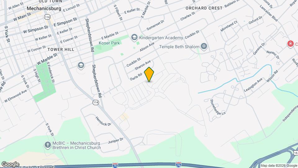 111 Stickley Dr Map and Location Details