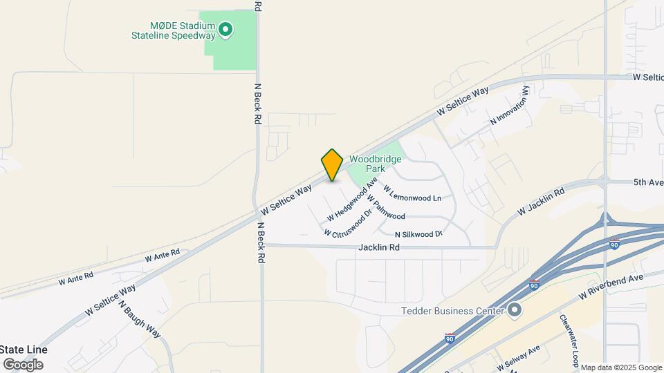 497 N Brushwood Ct Map and Location Details