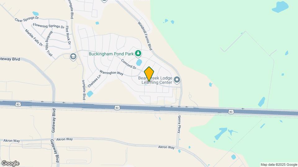 1001 Windsor Ln Map and Location Details