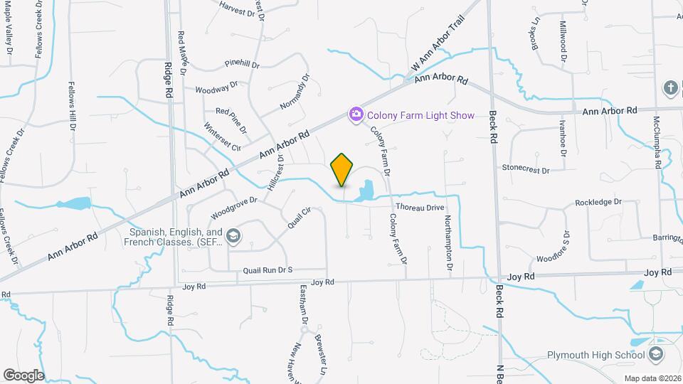 48108 Colony Farm Cir Map and Location Details