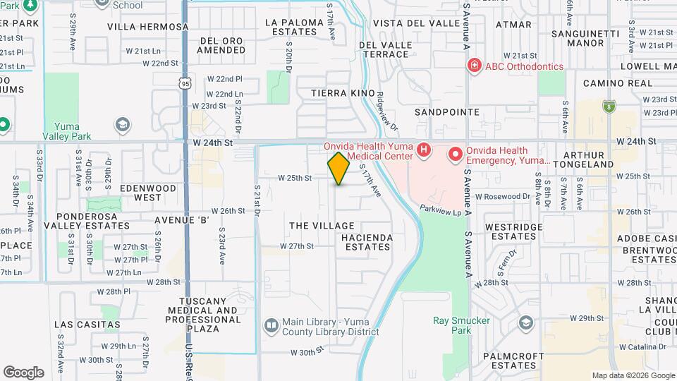 2519 S 18th Ave Map and Location Details