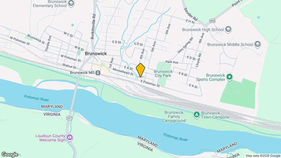 415 E Potomac St Map and Location Details