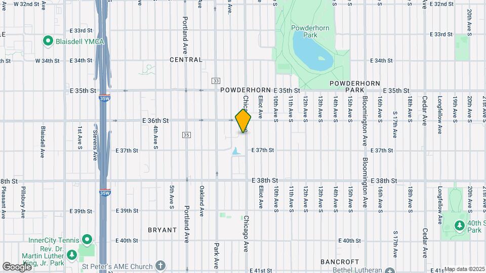 3628 Chicago Ave Map and Location Details