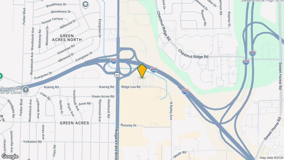 3948 Ridge Lea Rd, Unit C Mapa y Detalles de la Ubicación