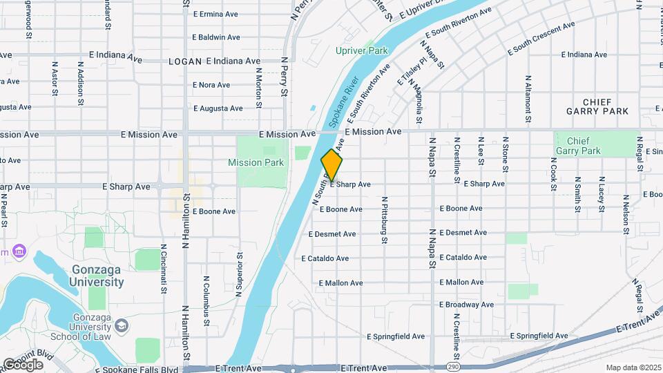 1622 E Sharp Ave, Unit 102 Mapa y Detalles de la Ubicación