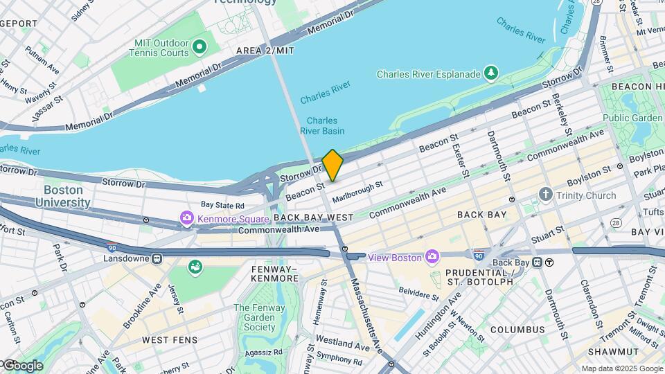 475 Beacon St, Unit 6 Map and Location Details