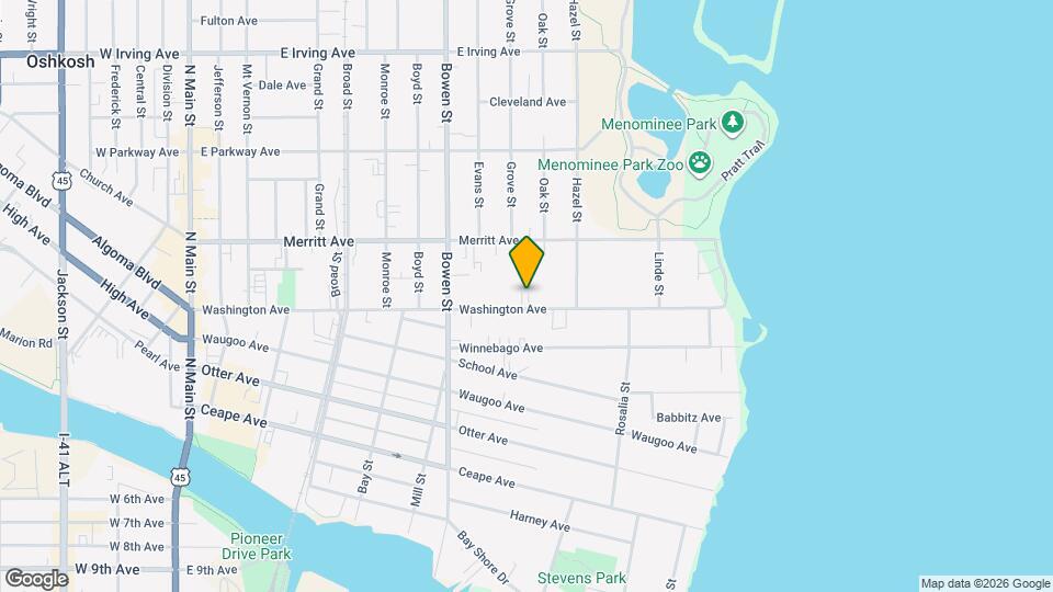 1016 Washington Ave, Unit #A Mapa y Detalles de la Ubicación