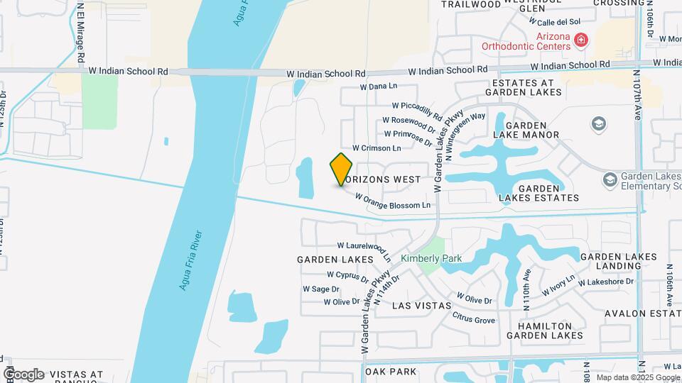 11531 W Orange Blossom Ln Mapa y Detalles de la Ubicación