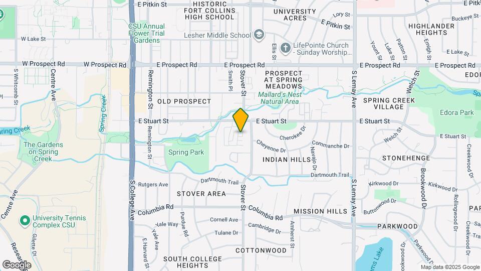 1862 Indian Hills Cir Map and Location Details