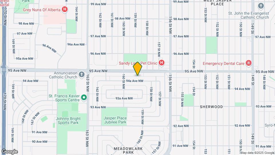 15830 94A Av NW Map and Location Details