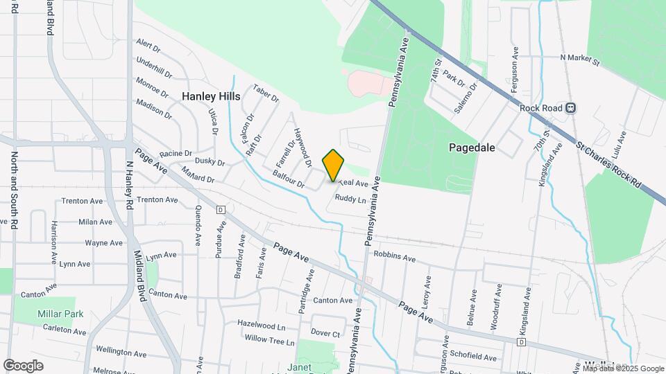 7259 Teal Ave Map and Location Details