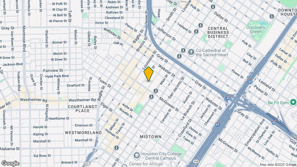 2510 Travis St Map and Location Details