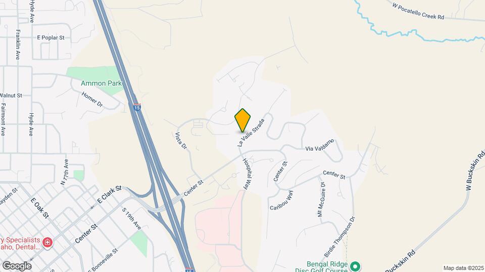 213 La Valle Strada Map and Location Details