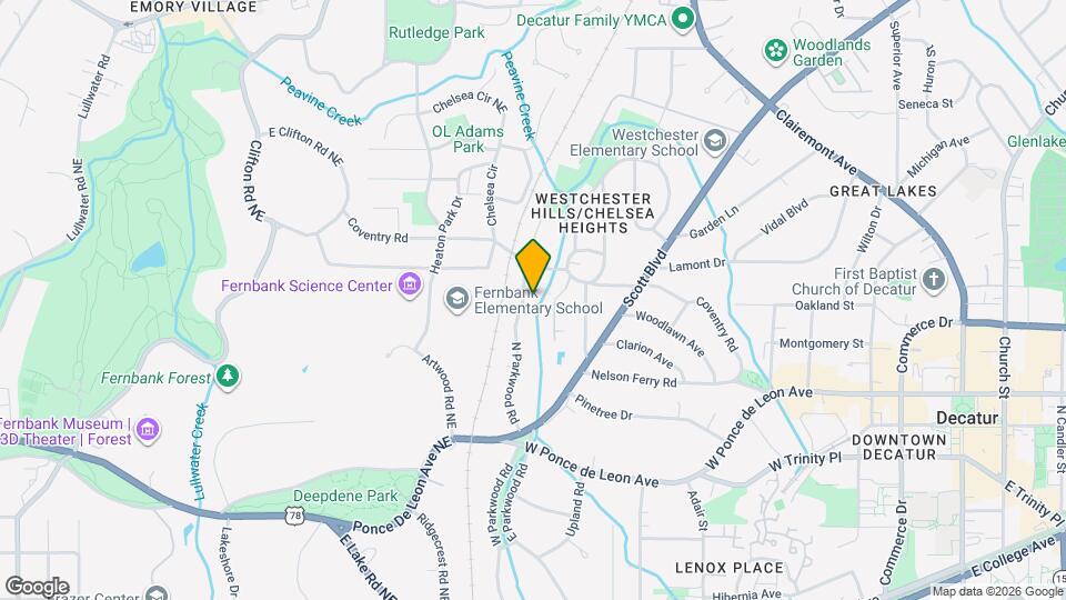 783 N Parkwood Rd Mapa y Detalles de la Ubicación