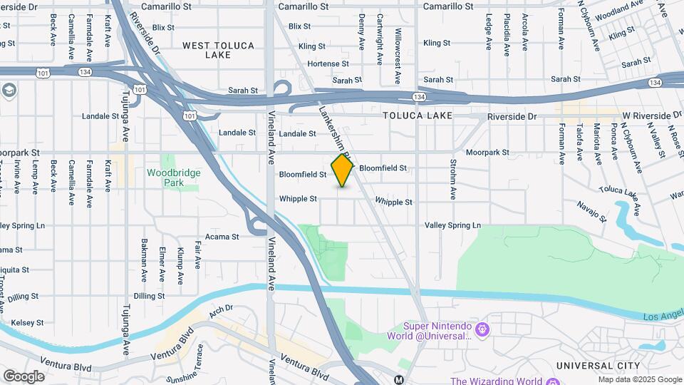10841 Whipple St Map and Location Details