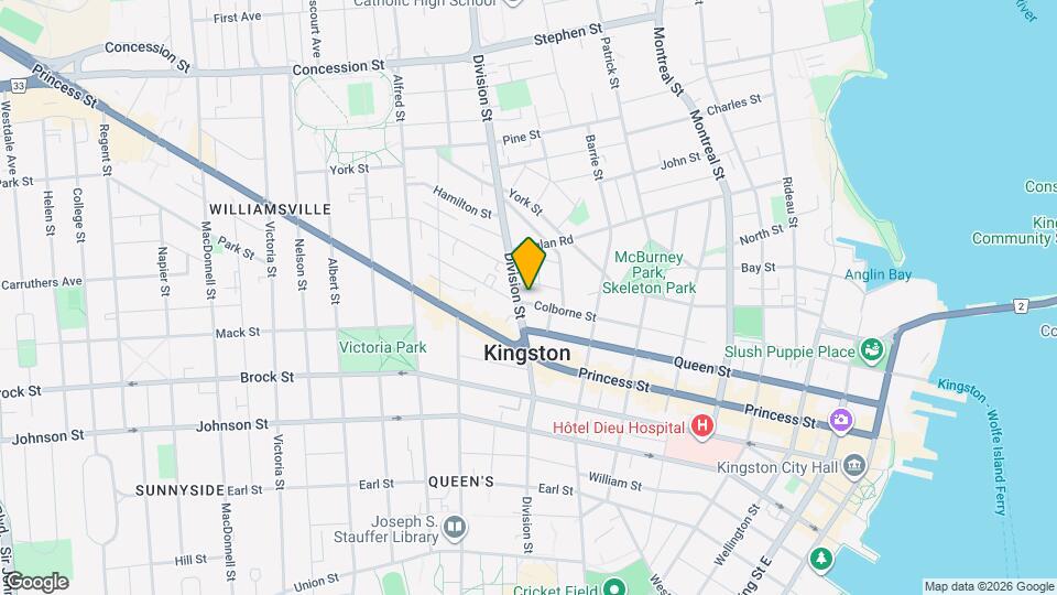 151 Colborne St Map and Location Details