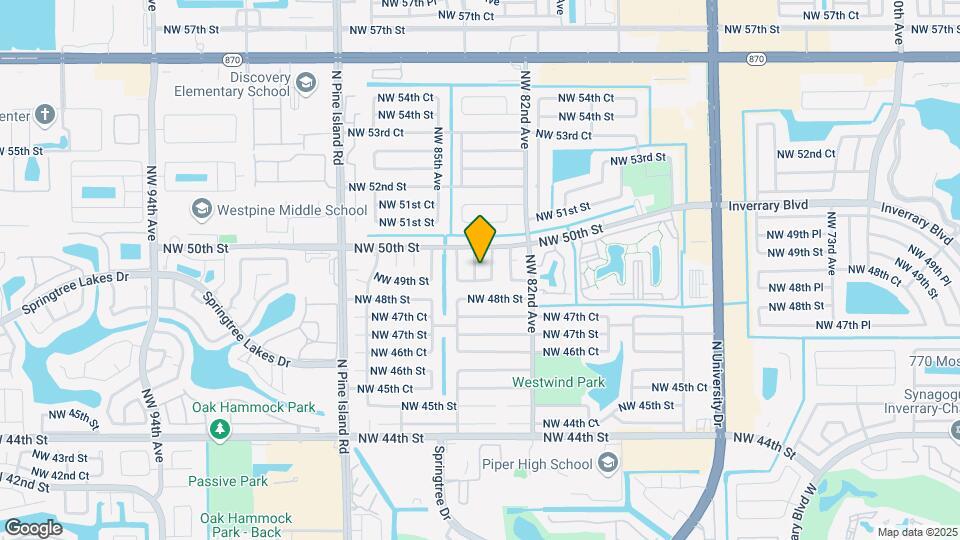 4920 NW 83rd Ter Map and Location Details