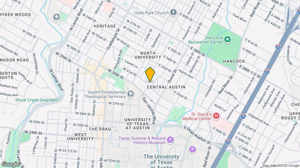 208 E 31st St Map and Location Details