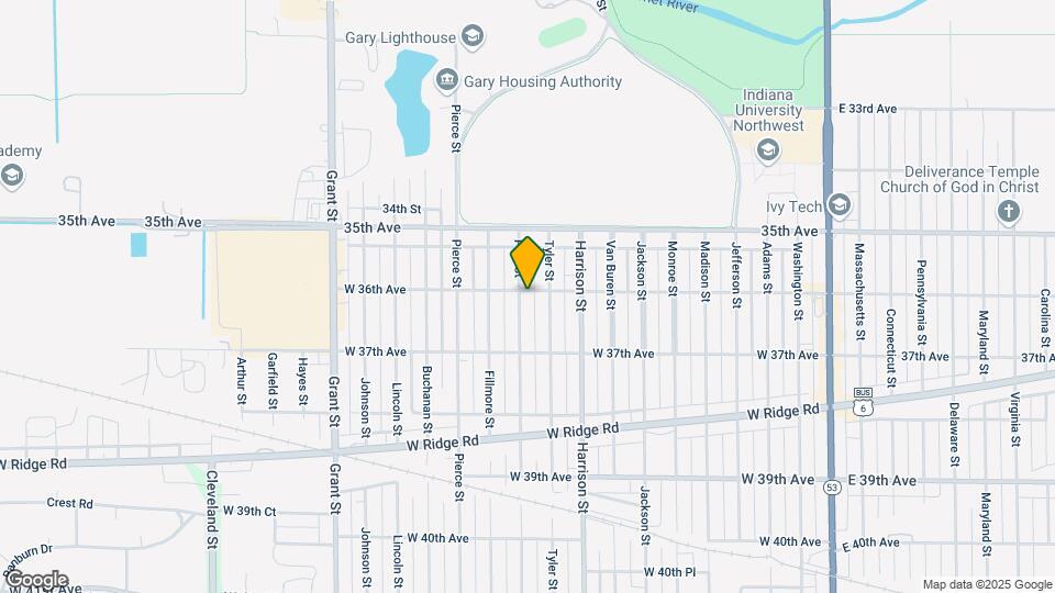3601 Polk St Map and Location Details