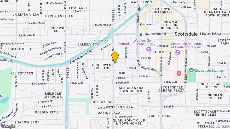 3635 N 68th St Mapa y Detalles de la Ubicación