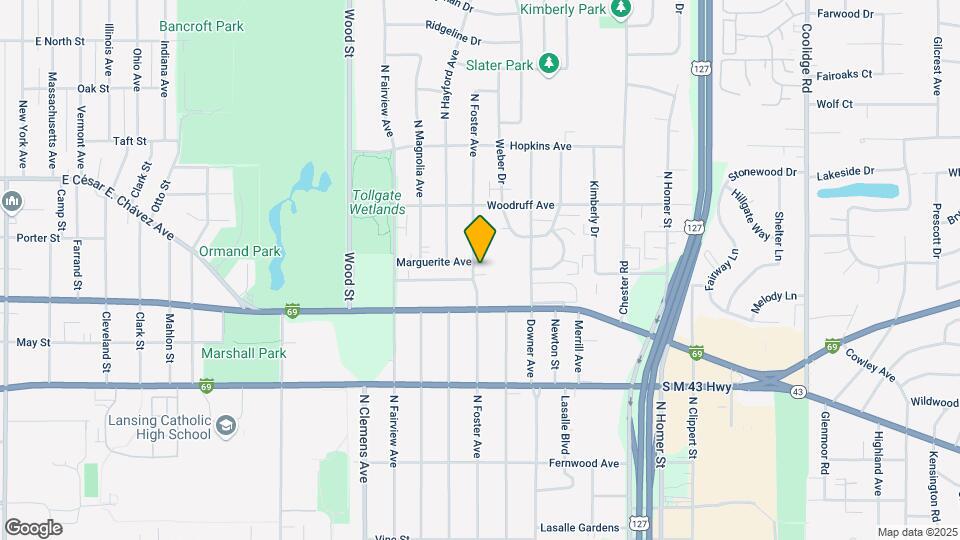 926 N Foster Ave Map and Location Details