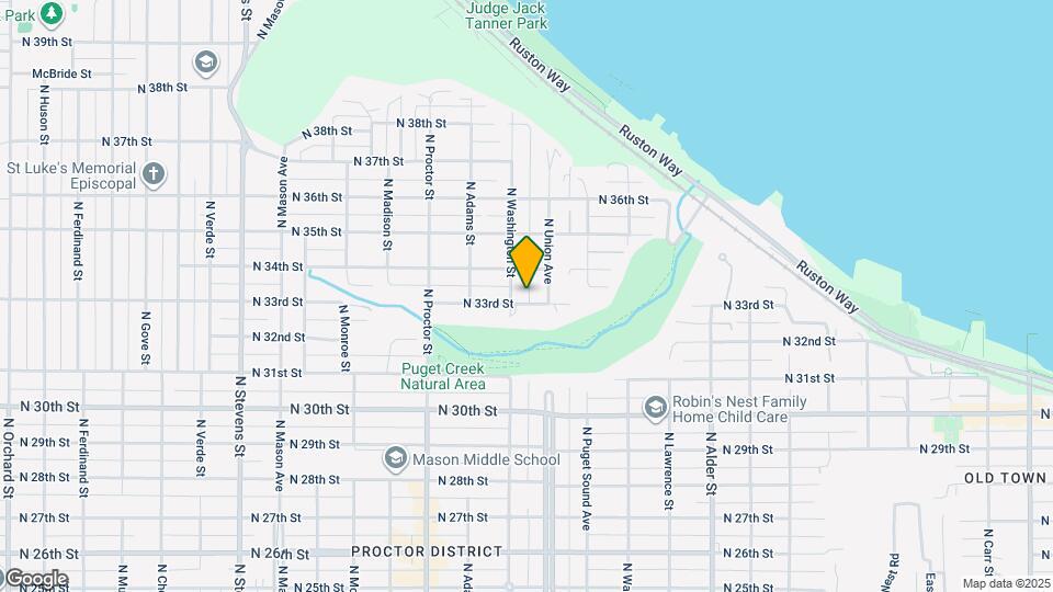 3615 N Gove St Map and Location Details