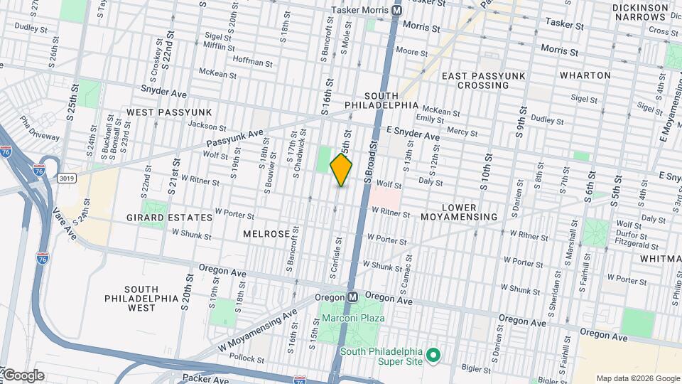 2329 S 15th St Map and Location Details