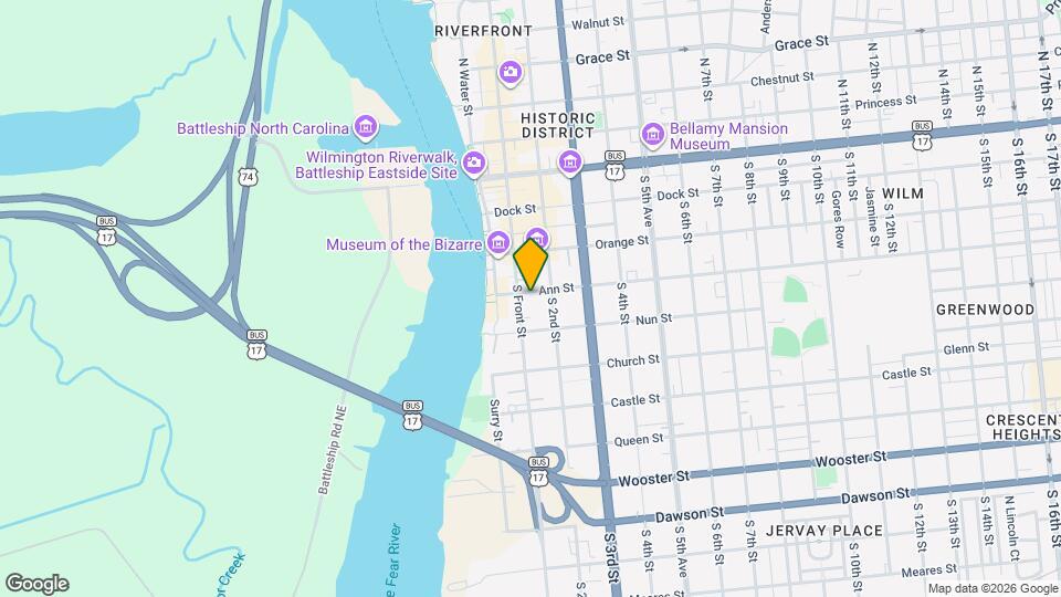 106 Ann St Map and Location Details