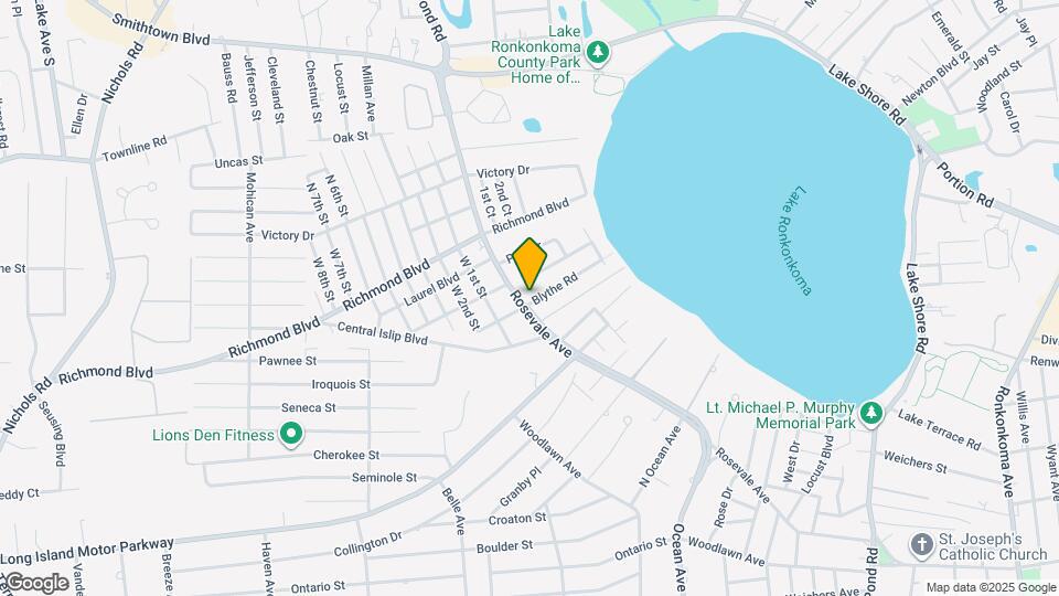 16 Blythe Rd Map and Location Details