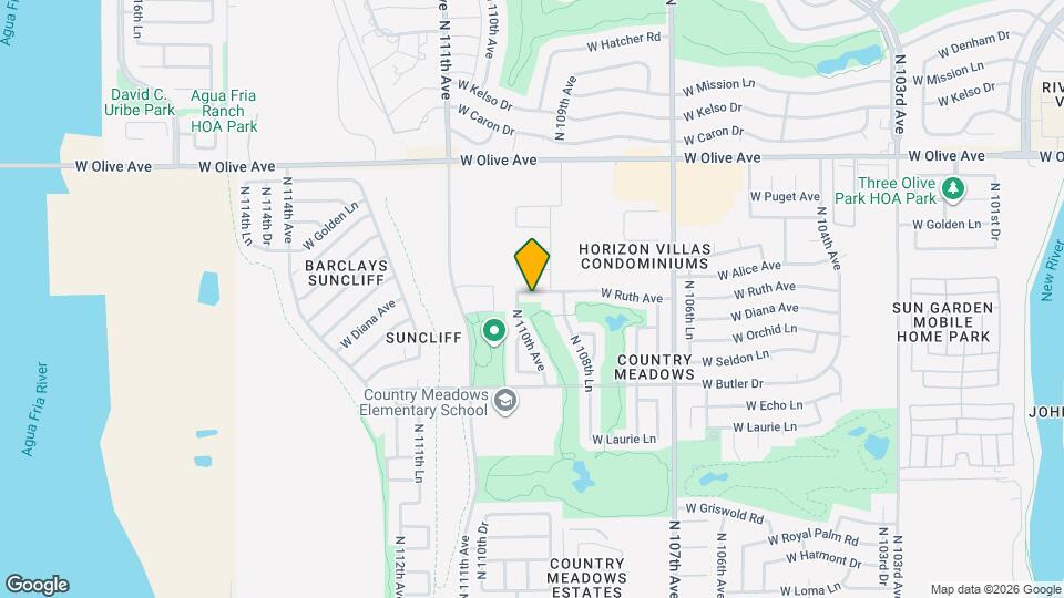 10935 W Ruth Ave Map and Location Details