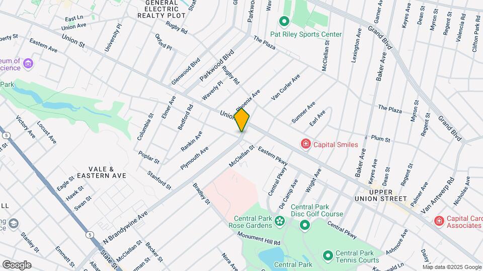 903 N Brandywine Ave Map and Location Details