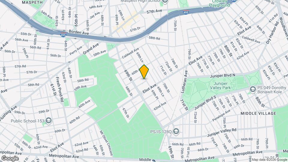 60-46 69th Pl Map and Location Details