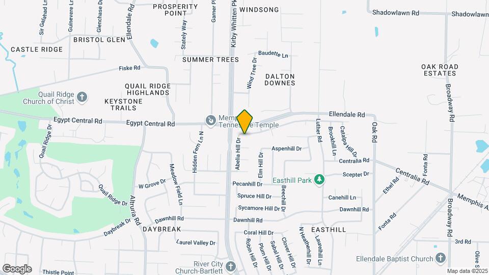 6801 Autumnhill Ln Map and Location Details