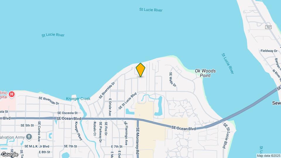 175 SE Saint Lucie Blvd, Unit Pier Point #A106 Map and Location Details