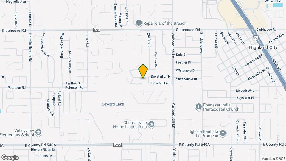 5728 Woodruff Way Map and Location Details