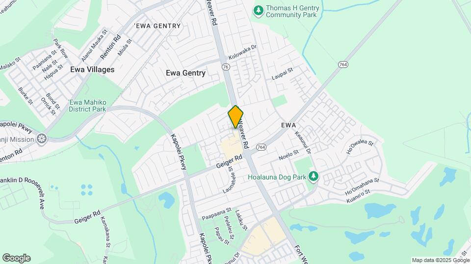 91-1280-1280 Kaneana St Map and Location Details