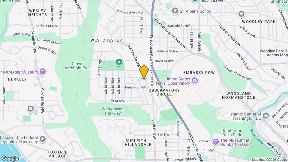 2428 Tunlaw Rd NW Map and Location Details