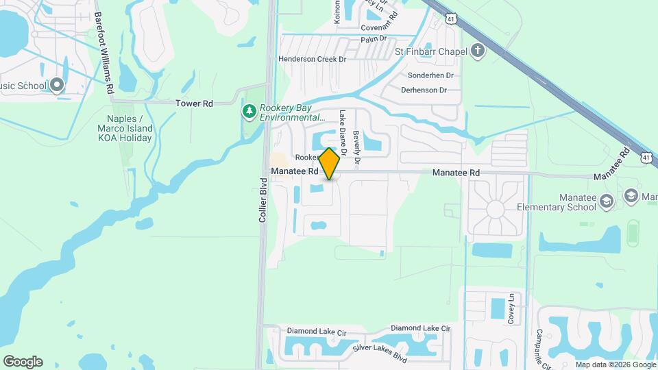 1022 Manatee Rd Map and Location Details