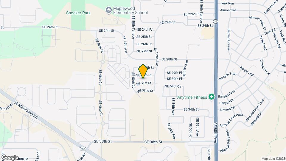 5145 SE 31st St Map and Location Details