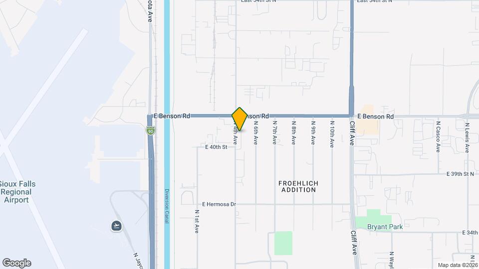 Benson Village Townhomes Map and Location Details